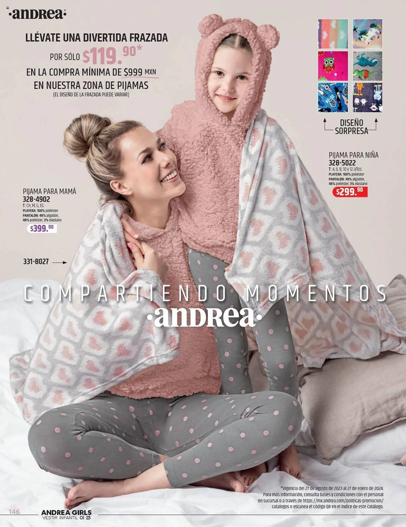 Catálogo de Catálogo Andrea 27 de agosto al 27 de enero 2024 - Pagina 146