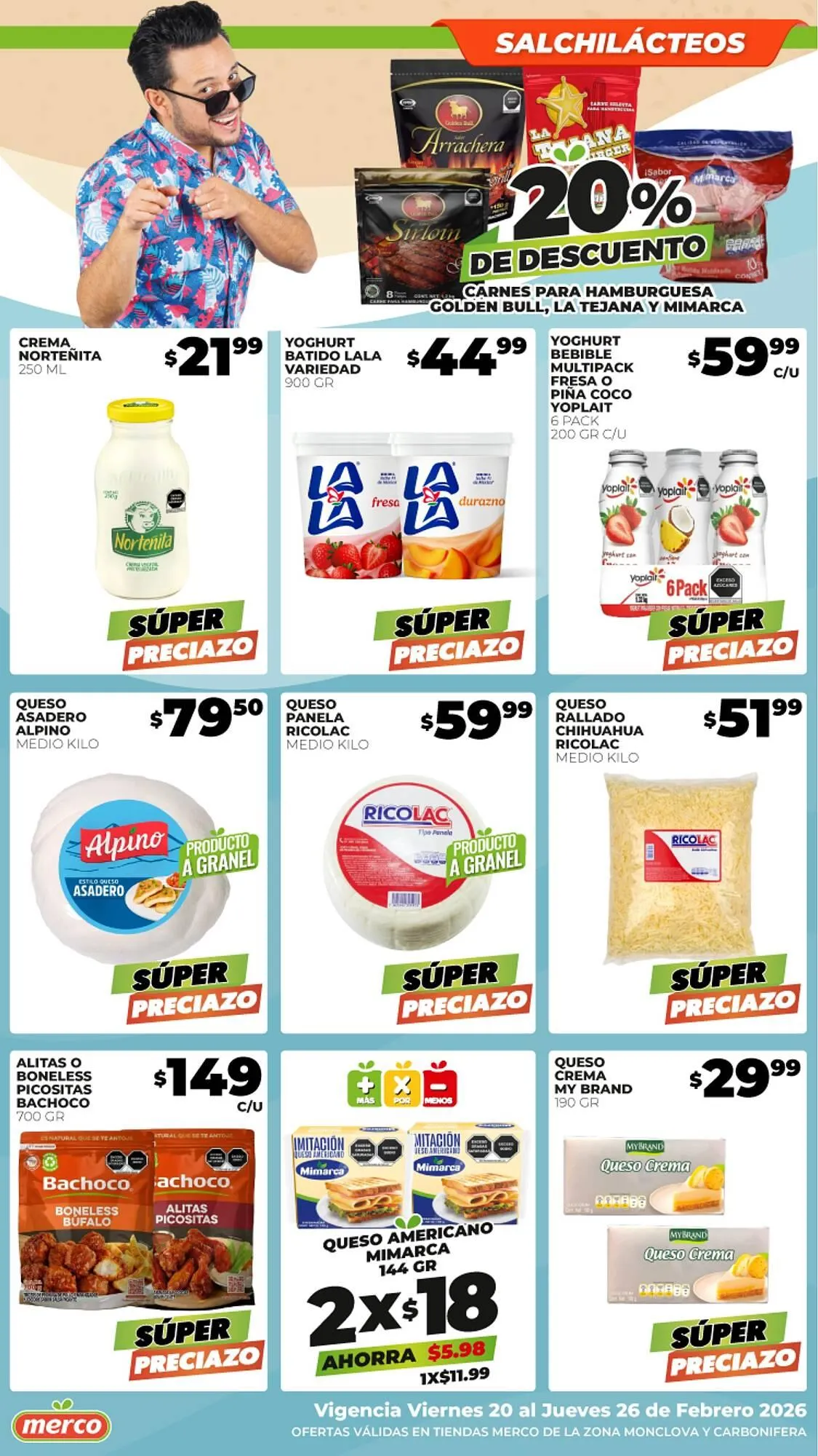 Catálogo de Folleto Merco 20 de febrero al 26 de febrero 2026 - Pagina 14