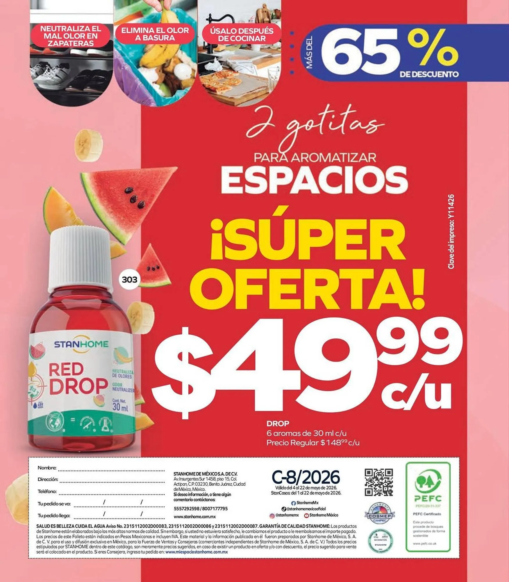 Catálogo de Catálogo Stanhome 4 de mayo al 22 de mayo 2026 - Pagina 181