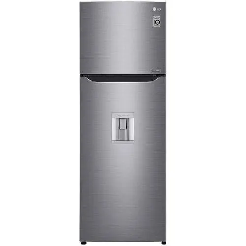 Refrigerador LG 11 Pies Top Mount GT32WDC Platinum Silver