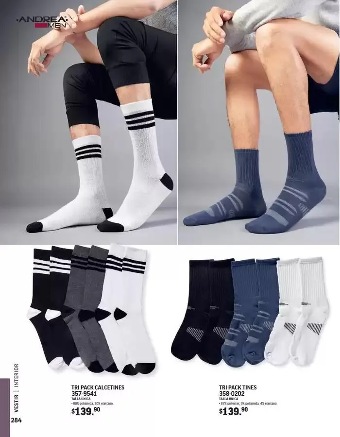 Catálogo de ANDREA - VESTIR CABALLERO 26 de agosto al 25 de enero 2025 - Pagina 117