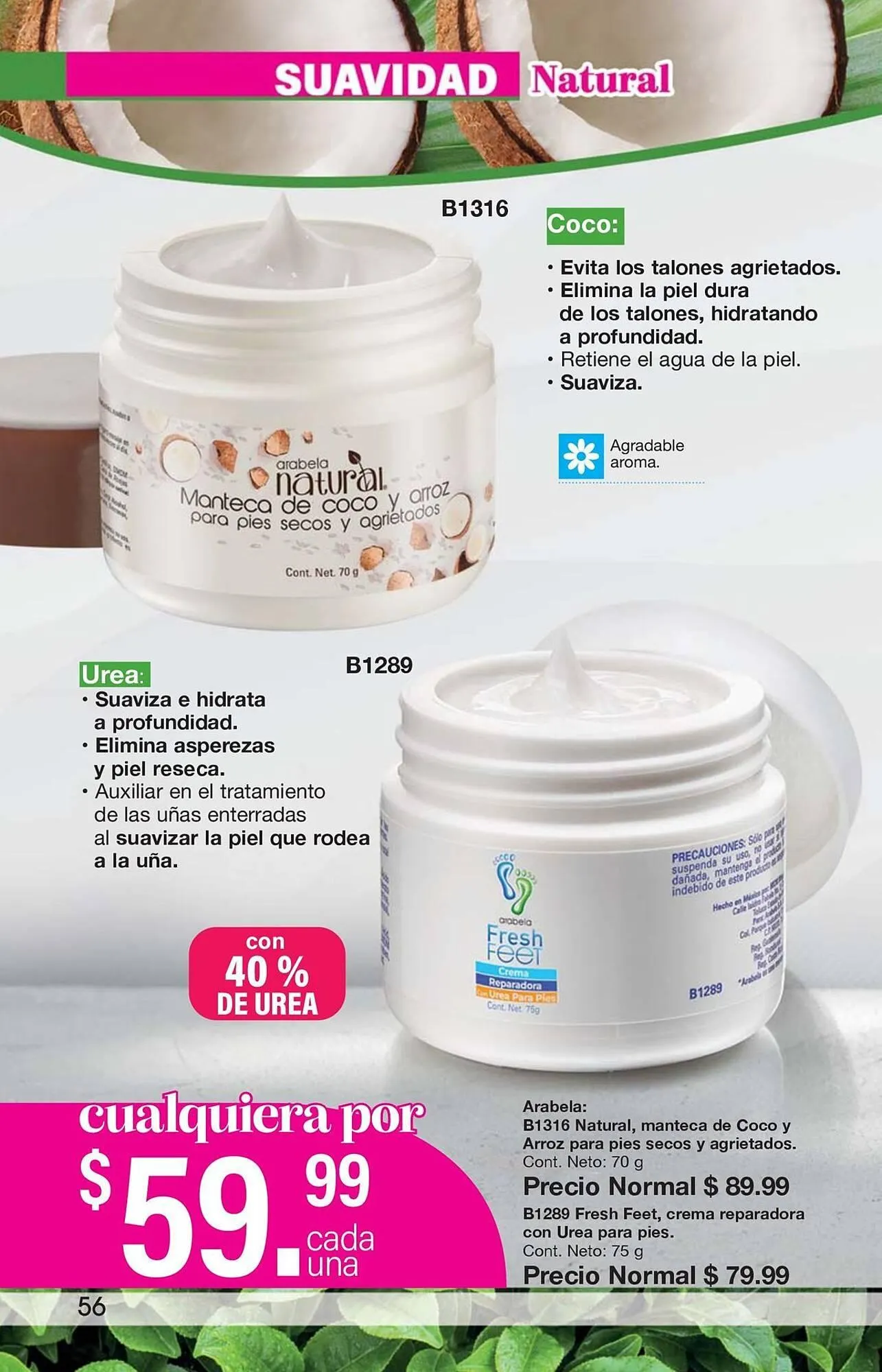 Catálogo de Catálogo Arabela 14 de agosto al 4 de septiembre 2025 - Pagina 56