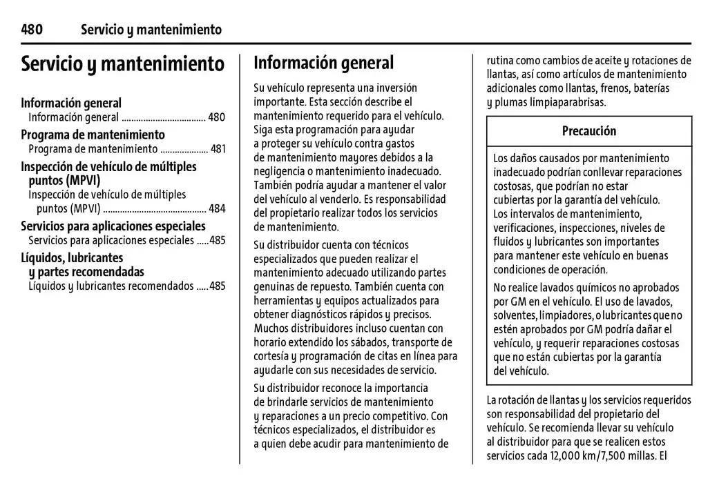 Catálogo de Cheyenne 2025 Manual del propietario 22 de enero al 31 de diciembre 2025 - Pagina 481