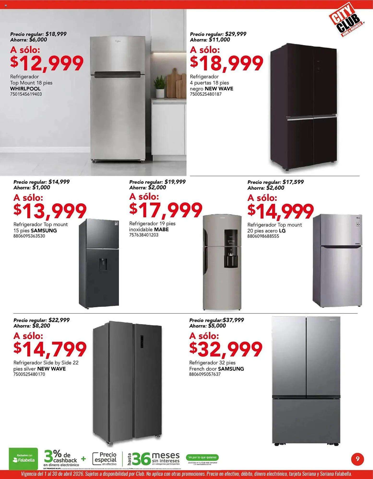 Catálogo de Catálogo City Club 1 de abril al 1 de mayo 2026 - Pagina 9