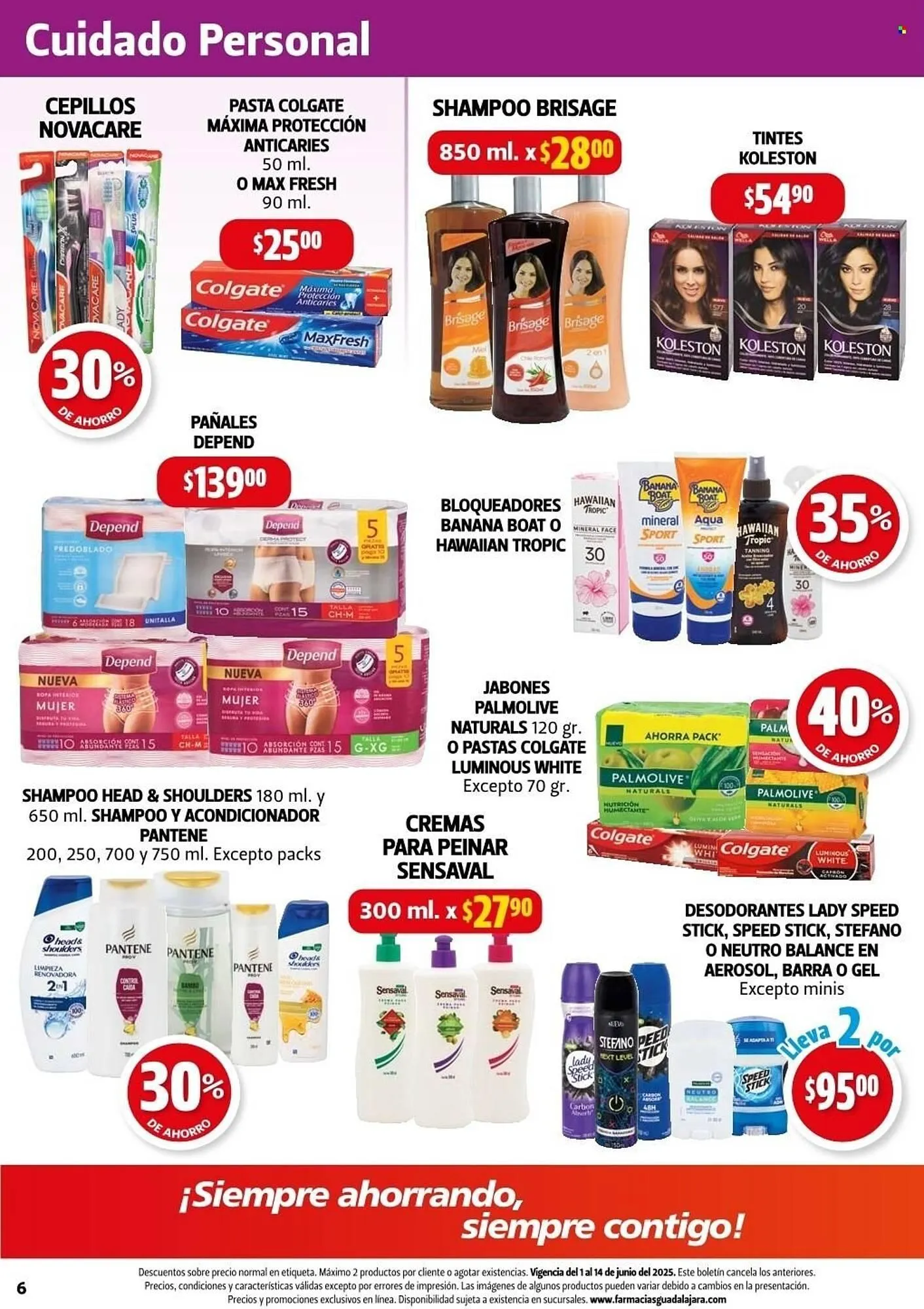 Catálogo de Catálogo Farmacias Guadalajara 1 de junio al 15 de junio 2025 - Pagina 6