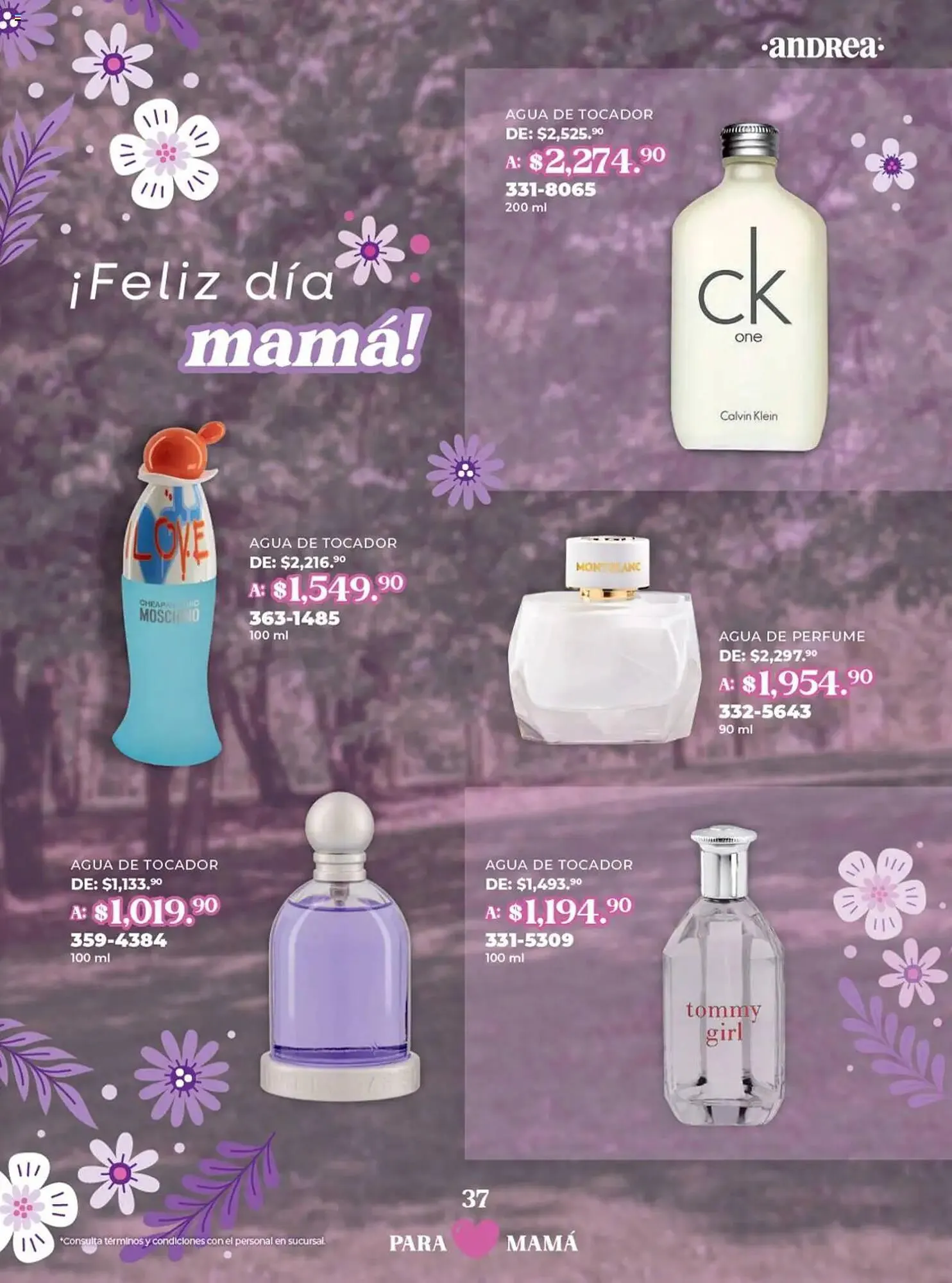 Catálogo de Catálogo Andrea 6 de abril al 24 de mayo 2025 - Pagina 37