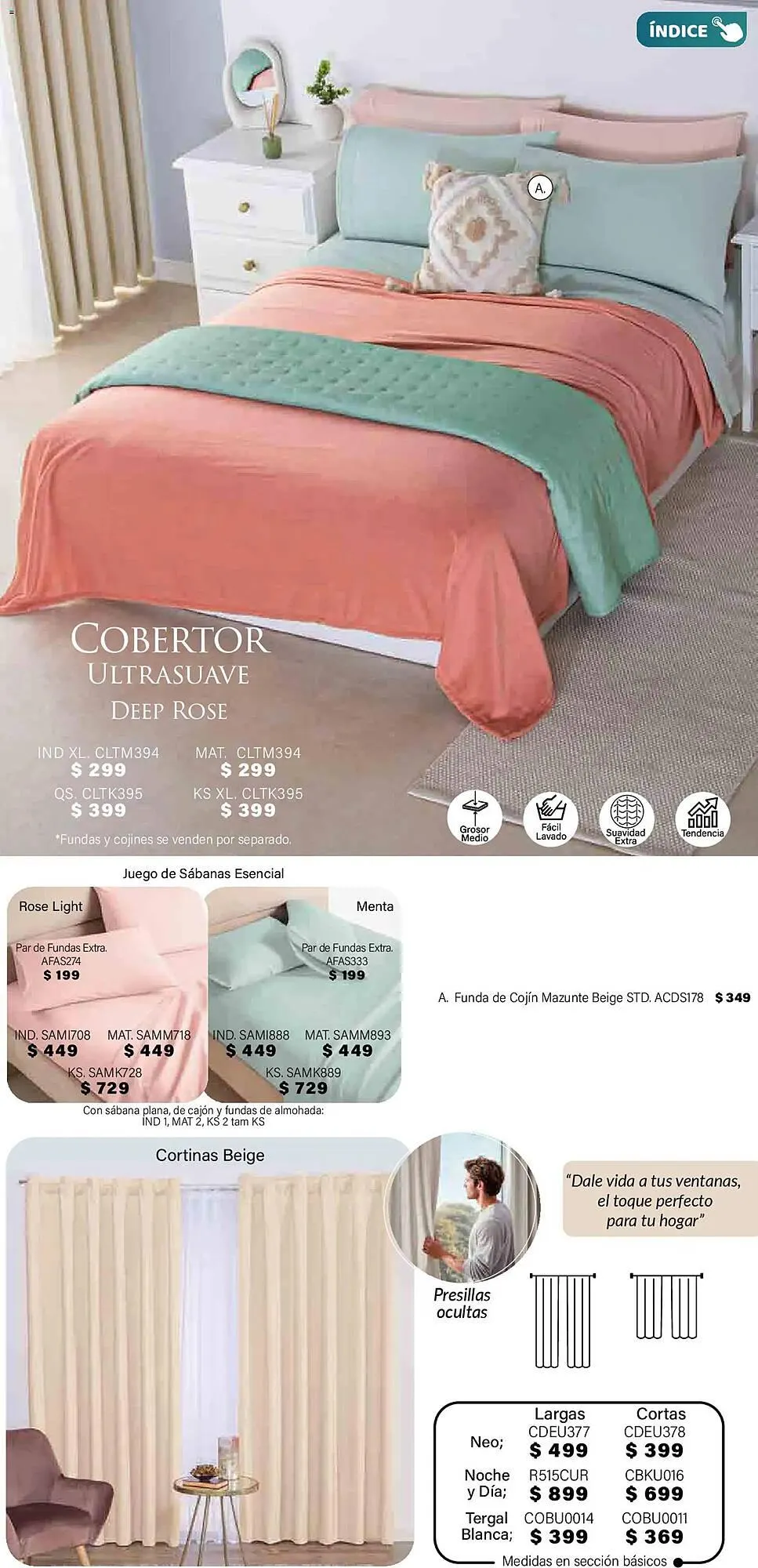 Catálogo de Catálogo Colchas Concord 1 de noviembre al 1 de febrero 2026 - Pagina 375