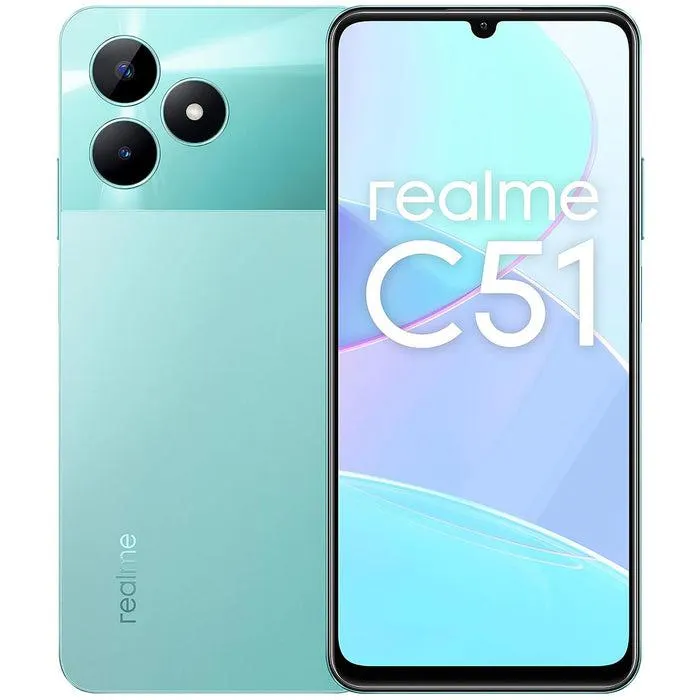 Celular REALME C51 4GB 128GB LCD 6.74" 50MP 5MP Verde Menta