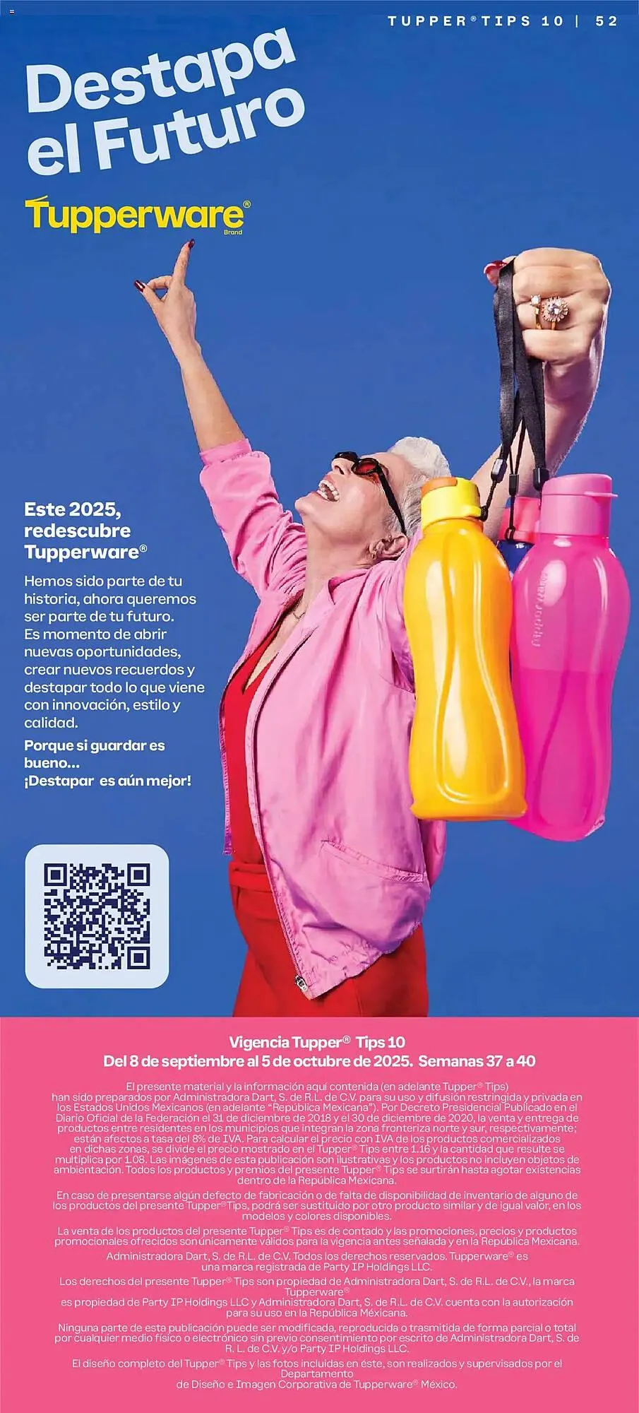 Catálogo de Catálogo Tupperware 8 de septiembre al 6 de octubre 2025 - Pagina 52