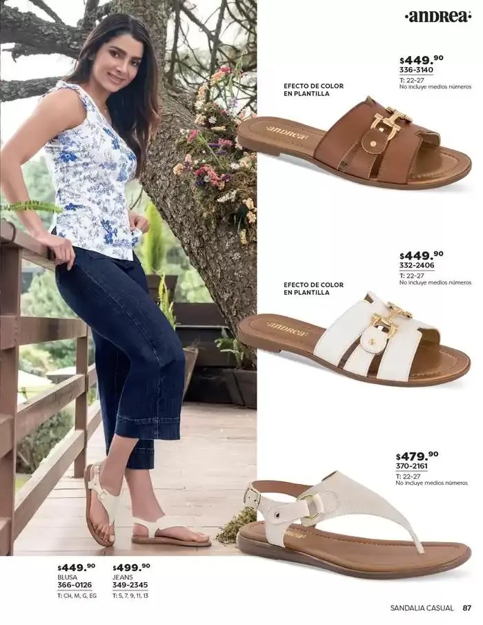 Catálogo de ANDREA | CALZADO DAMA 26 de enero al 24 de mayo 2025 - Pagina 87