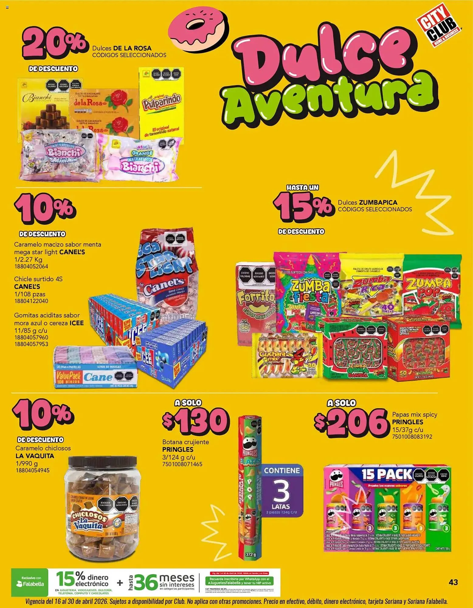 Catálogo de Catálogo City Club 1 de abril al 1 de mayo 2026 - Pagina 43