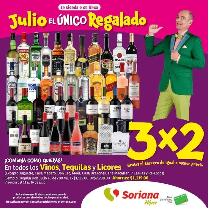 Catálogo de Julio Regalado Híper 12 de julio al 17 de julio 2024 - Pagina 1