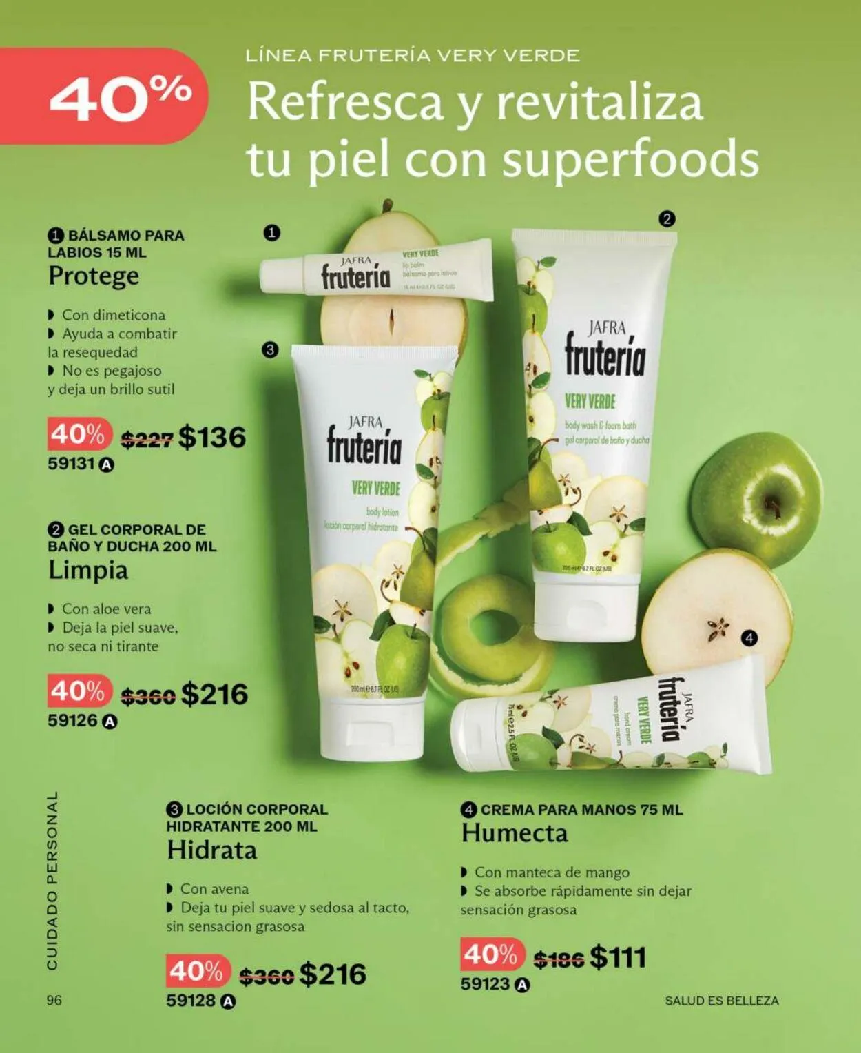 Catálogo de Jafra Oferta actual 15 de junio al 29 de junio 2025 - Pagina 96