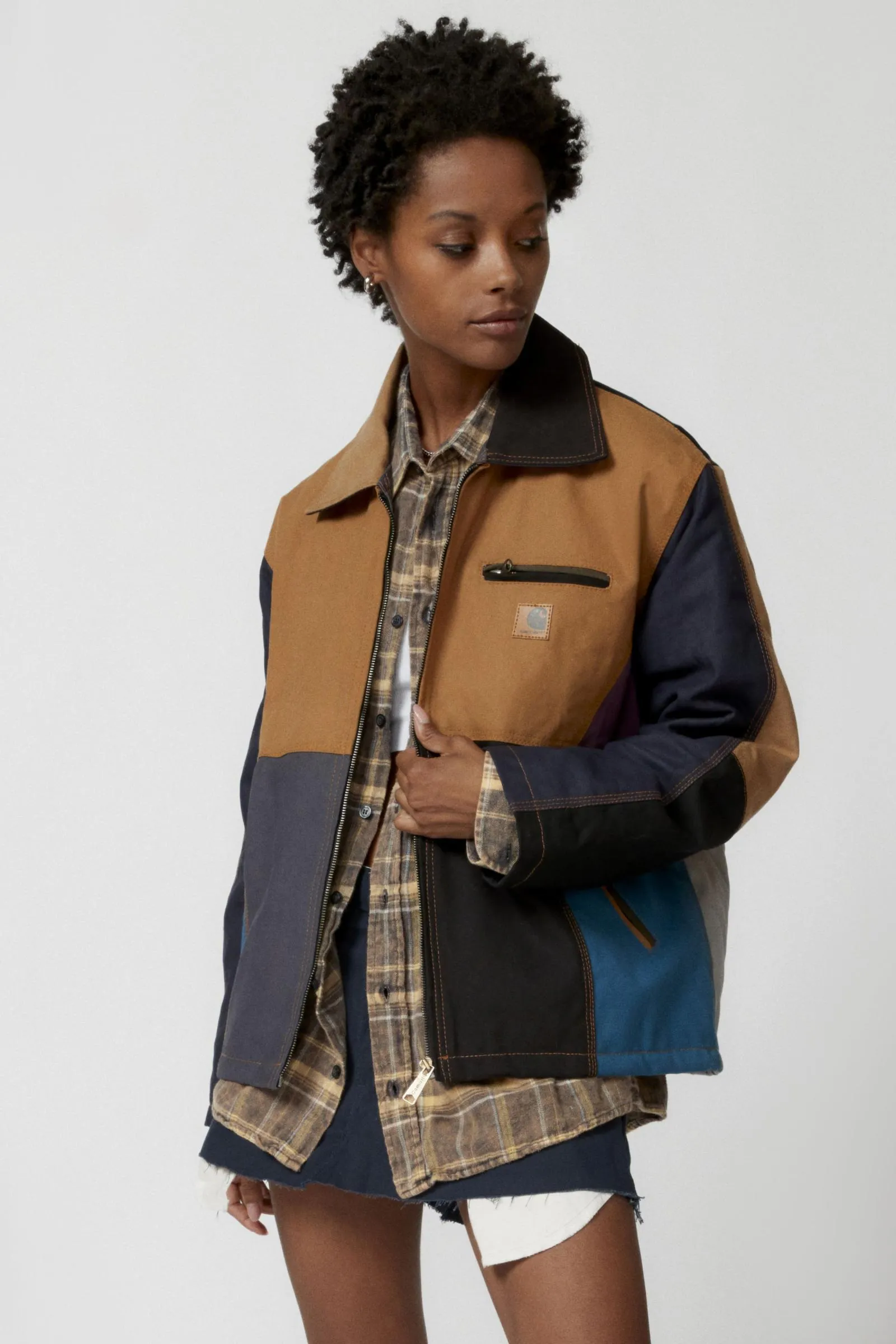 Reclaimed Vintage Carhartt Pieced Jacket