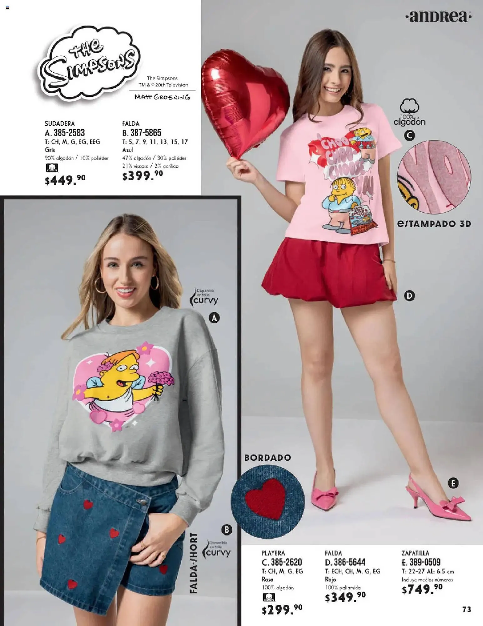 Catálogo de Catálogo Andrea 25 de enero al 1 de junio 2026 - Pagina 73