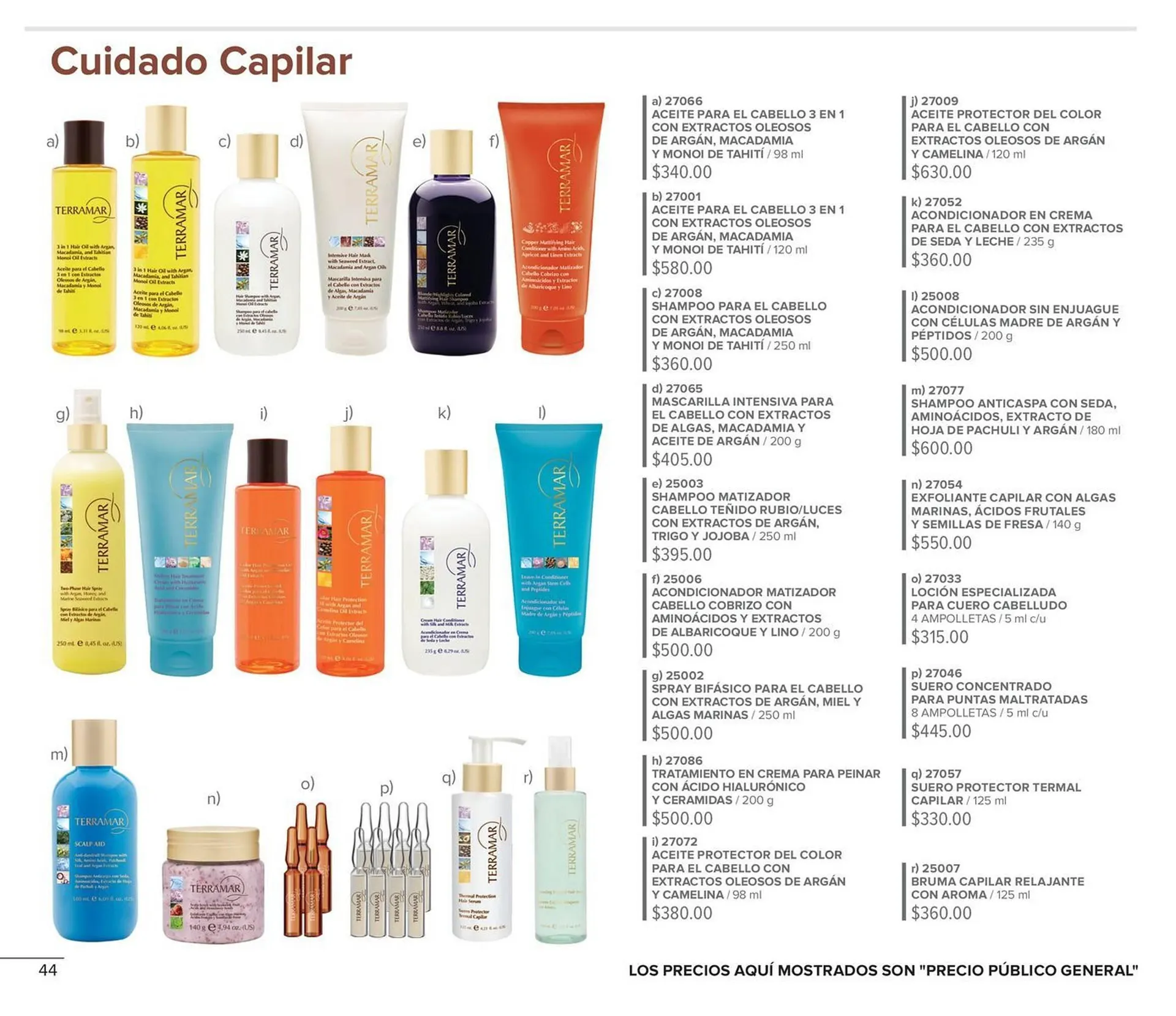 Catálogo de Catálogo Terramar Brands 1 de diciembre al 31 de diciembre 2025 - Pagina 44