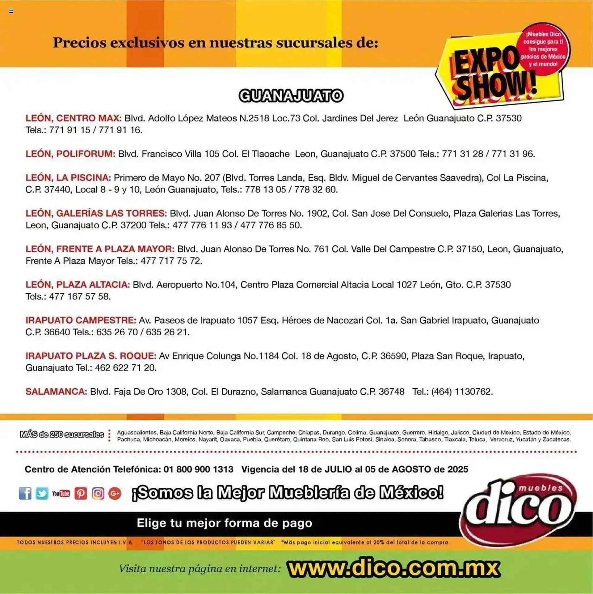 Catálogo de Catálogo Muebles Dico 18 de julio al 6 de agosto 2025 - Pagina 5