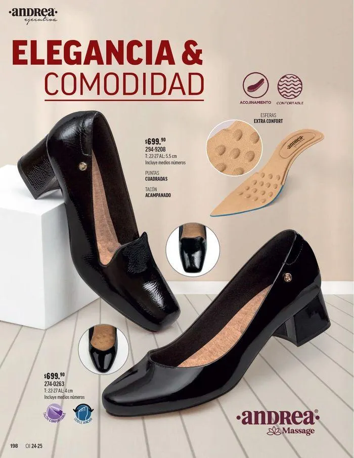 Catálogo de ANDREA - CALZADO DAMA 26 de agosto al 25 de enero 2025 - Pagina 108