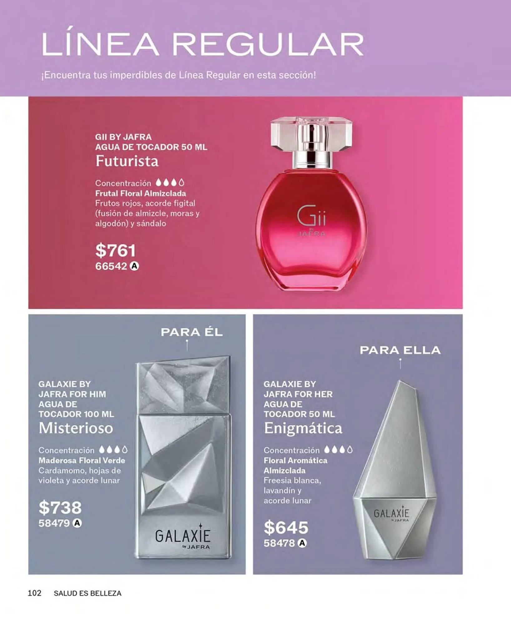 Catálogo de Catálogo Jafra 1 de octubre al 31 de octubre 2025 - Pagina 102