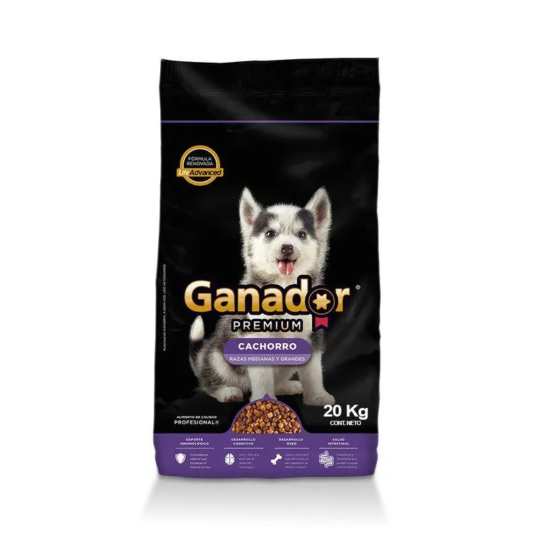 Alimento Ganador Premium Cachorro 20 Kg - 1 pieza