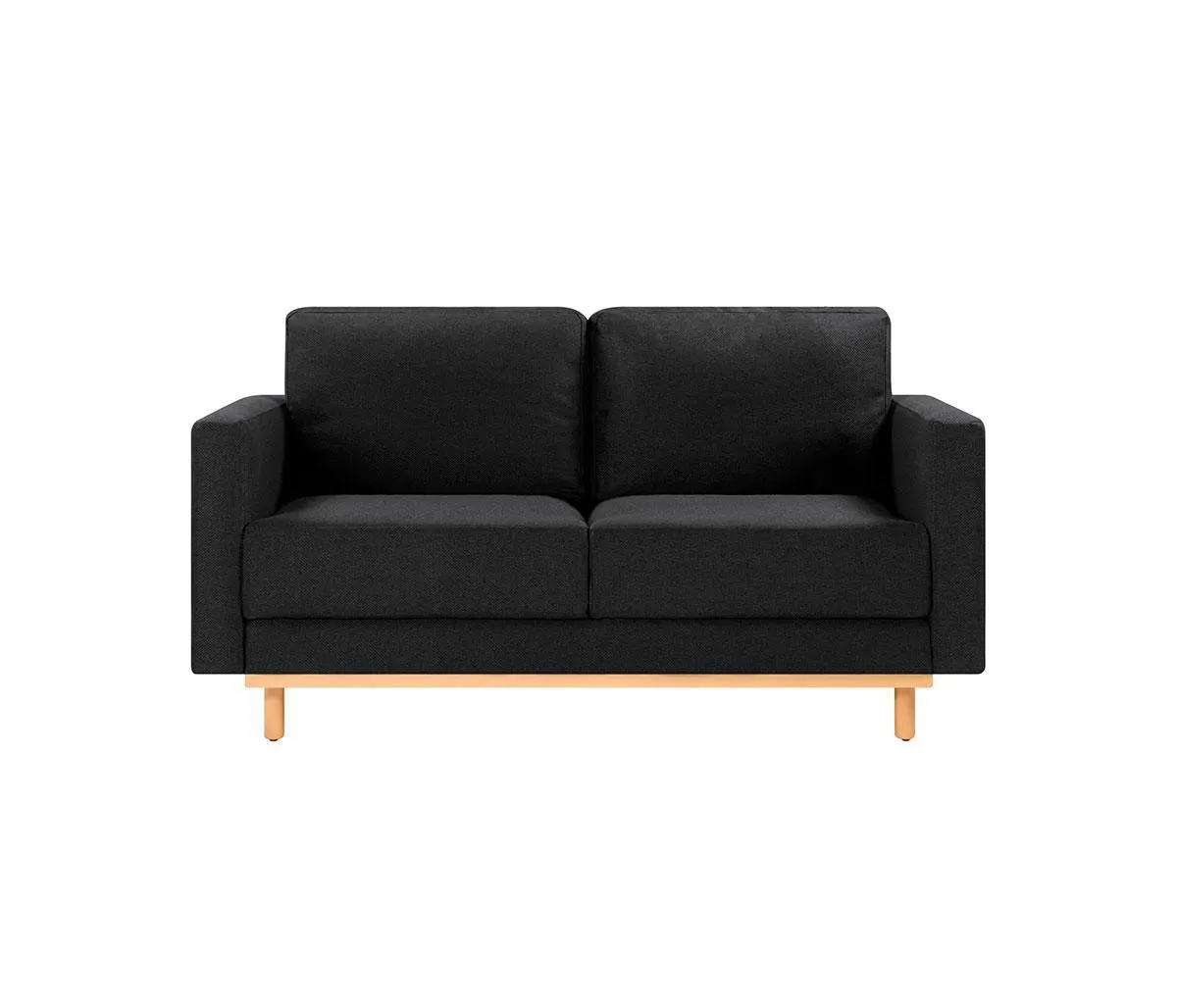 Sofá 2 cuerpos Machaca - Gris grafito