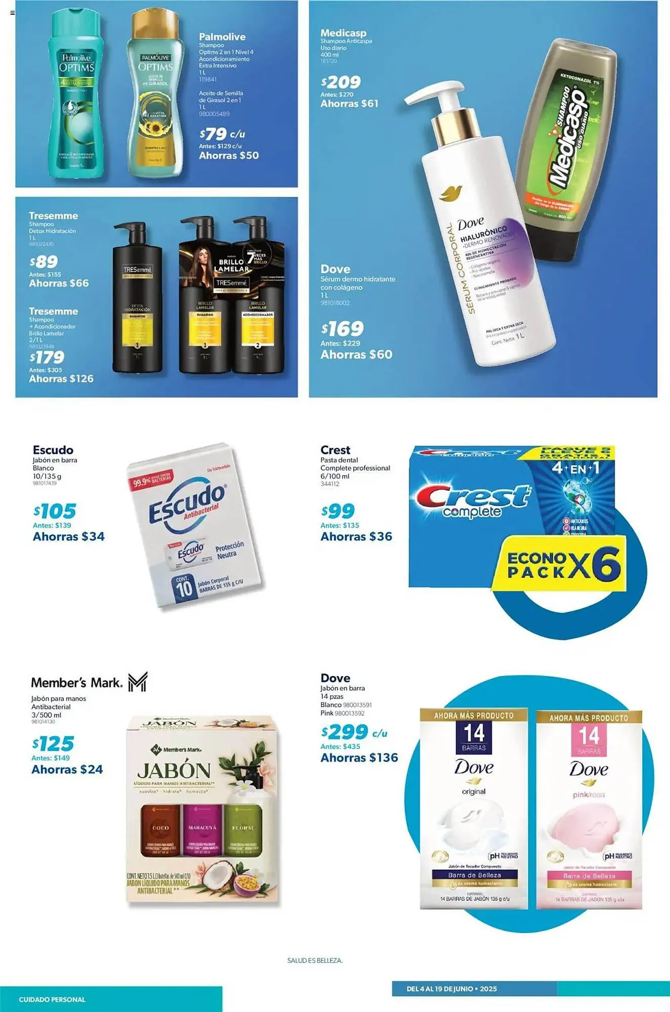 Catálogo de Catálogo Sam's Club 4 de junio al 19 de junio 2025 - Pagina 6