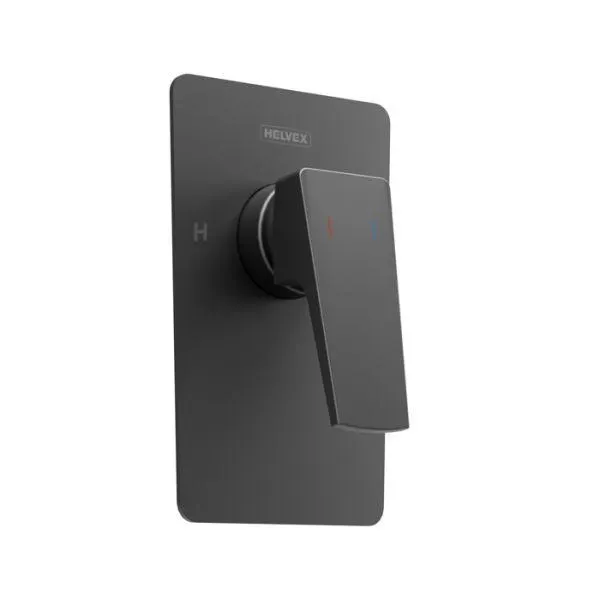 Monomando Regadera Sin Desviador Spiga Ebano