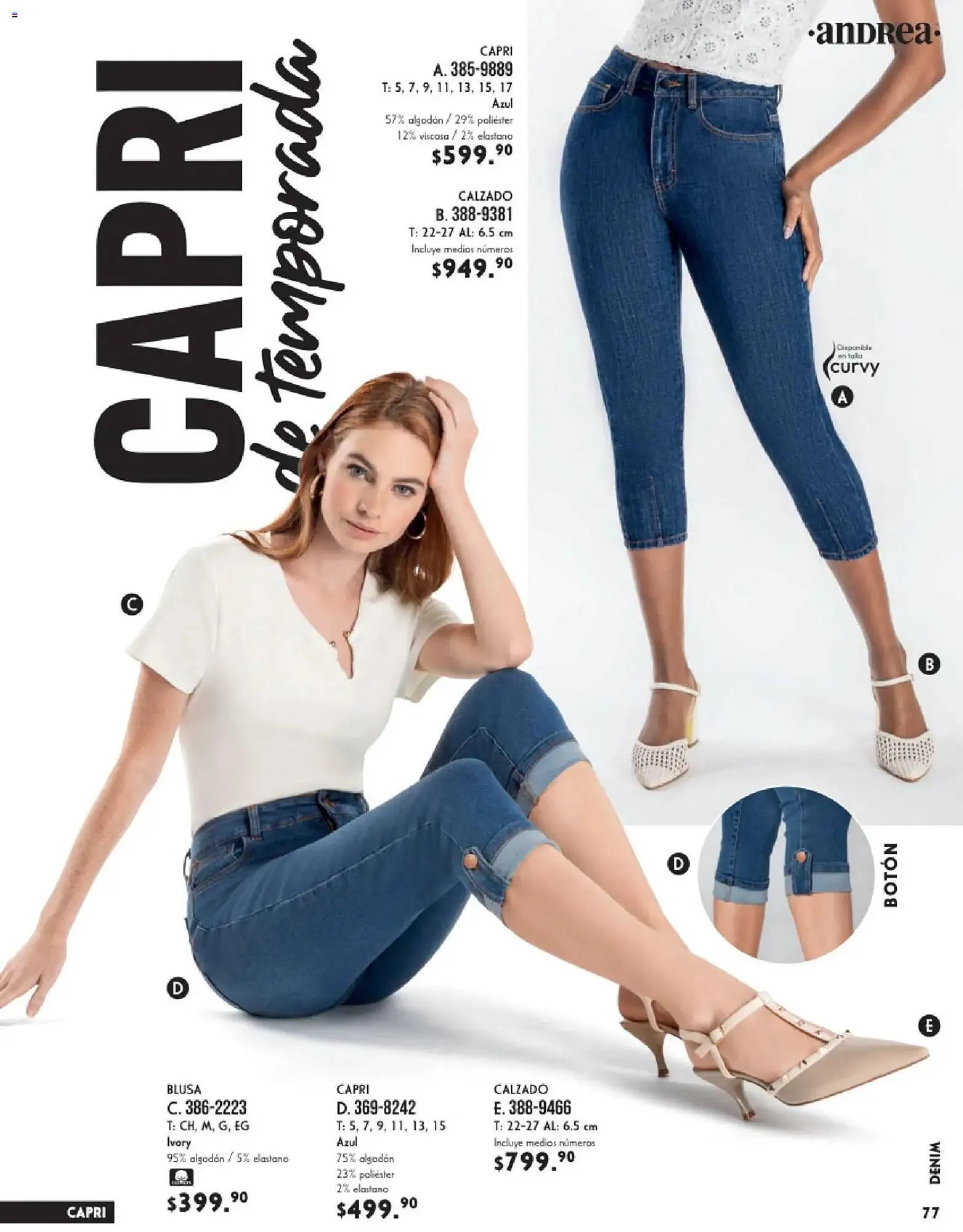 Catálogo de Catálogo Andrea 25 de enero al 1 de junio 2026 - Pagina 77