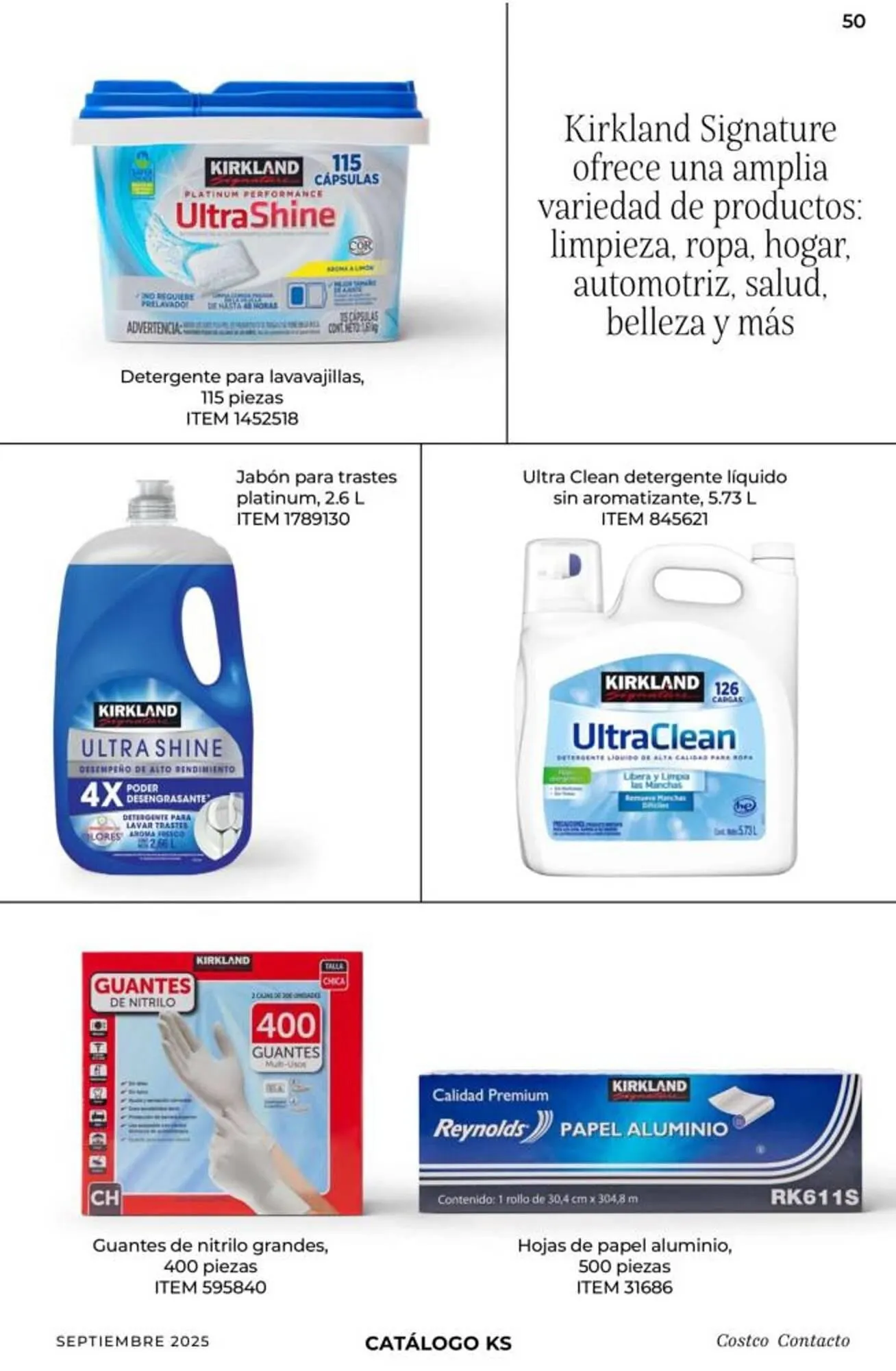 Catálogo de Catálogo Costco 10 de septiembre al 30 de septiembre 2025 - Pagina 50