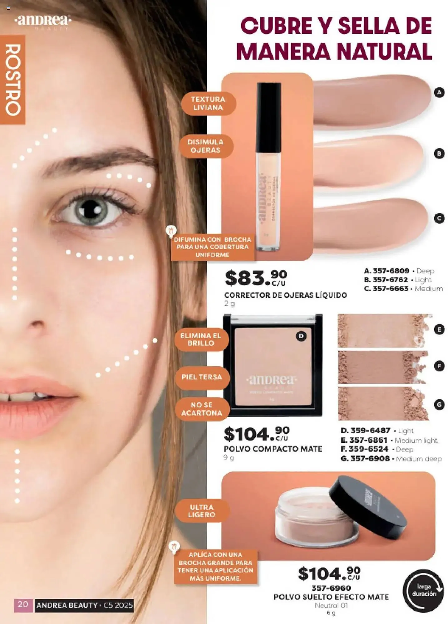 Catálogo de Catálogo Andrea 3 de octubre al 19 de octubre 2025 - Pagina 20