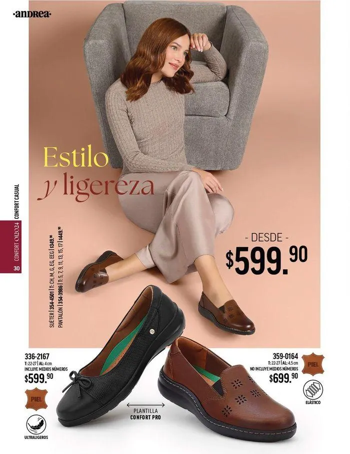 Catálogo de ANDREA - CALZADO CONFORT 26 de agosto al 25 de enero 2025 - Pagina 24