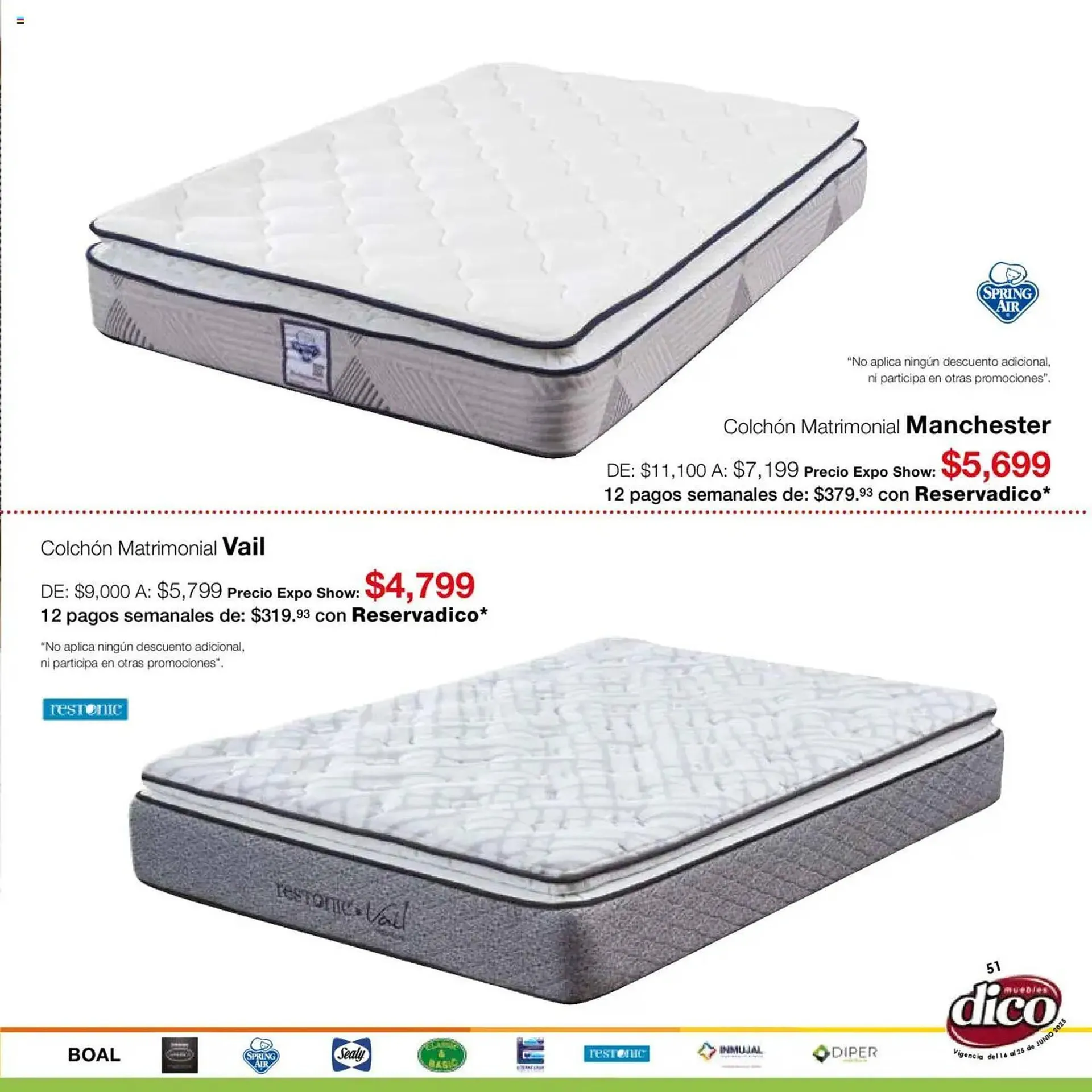 Catálogo de Catálogo Muebles Dico 12 de junio al 25 de junio 2025 - Pagina 49