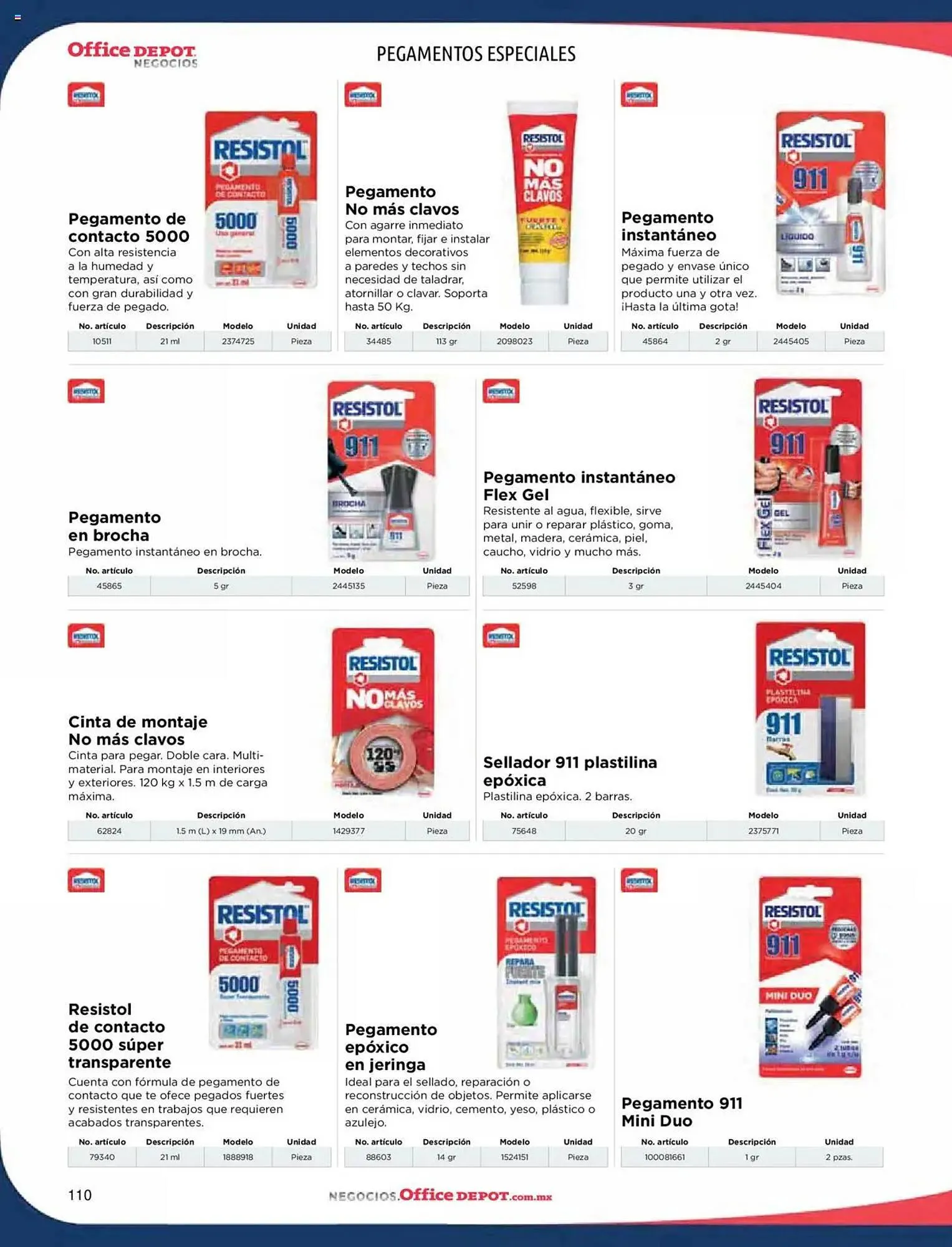 Catálogo de Catálogo Office Depot 9 de enero al 31 de diciembre 2025 - Pagina 112