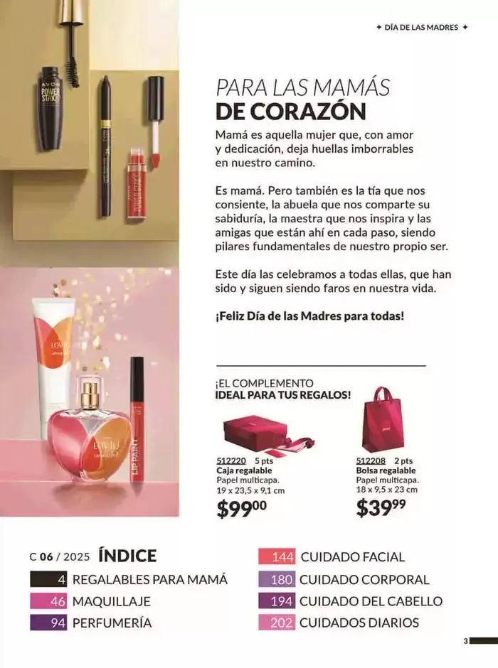 Catálogo de Avon COSMÉTICOS C6 6 de marzo al 9 de abril 2025 - Pagina 3