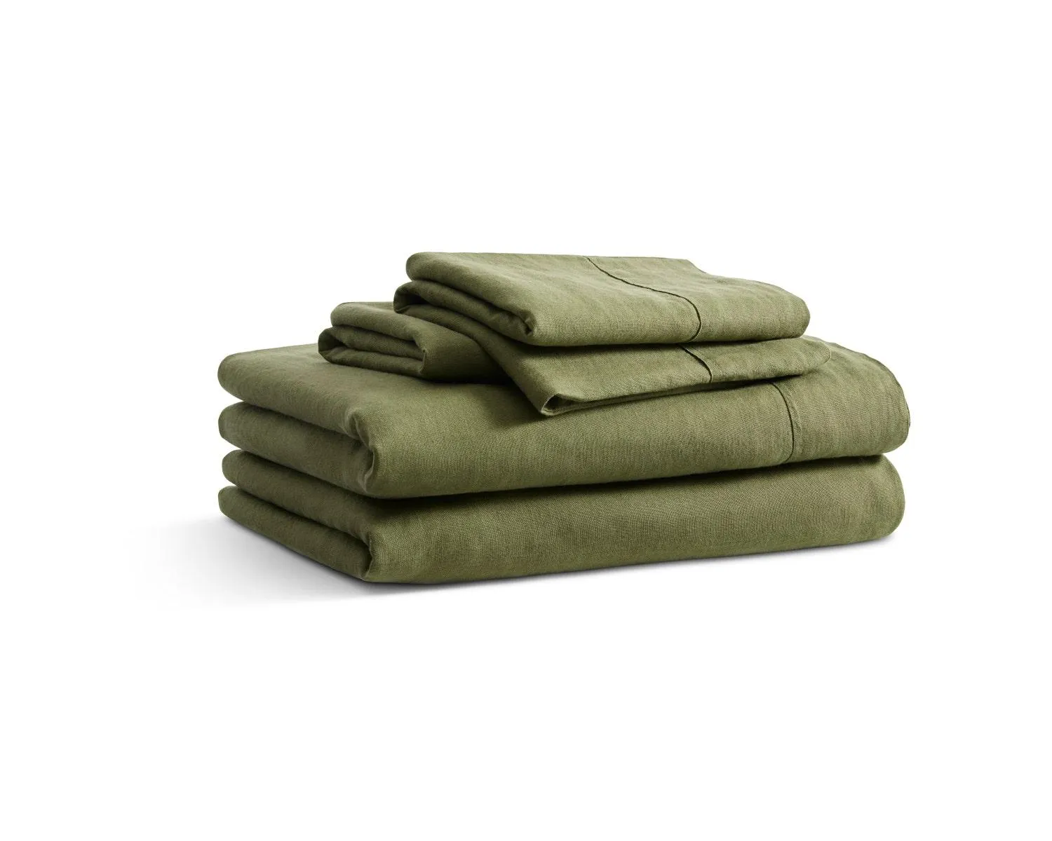 Blu Dot Stone Washed Linen Sheet Set