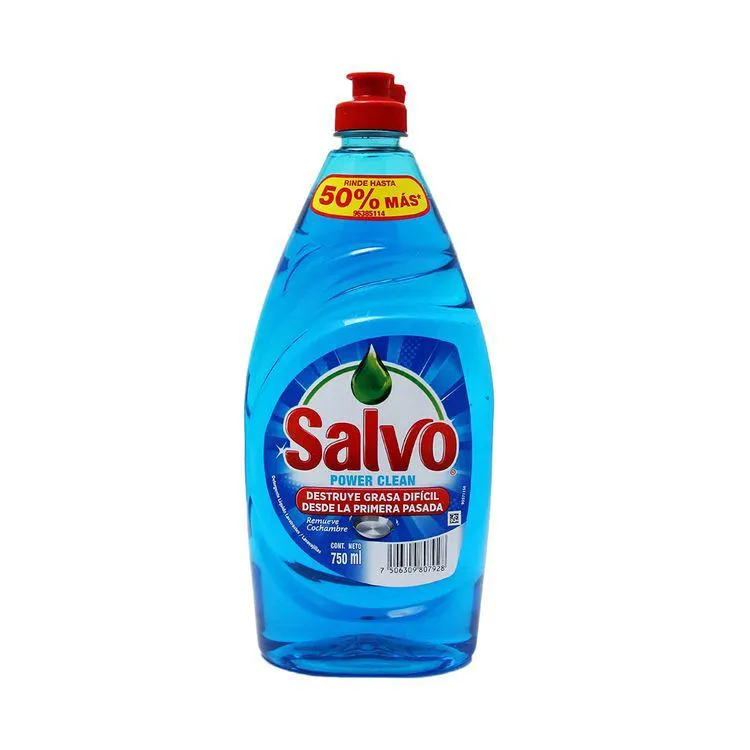 Detregente Salvo Liquido 750 Ml Power Cl - Salvo - 1 pieza