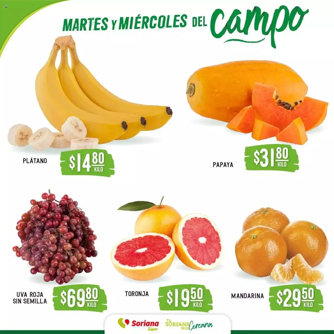 Catálogo de Soriana Martes y Miércoles del Campo Súper Noreste 2 de enero al 3 de enero 2024 - Pagina 2