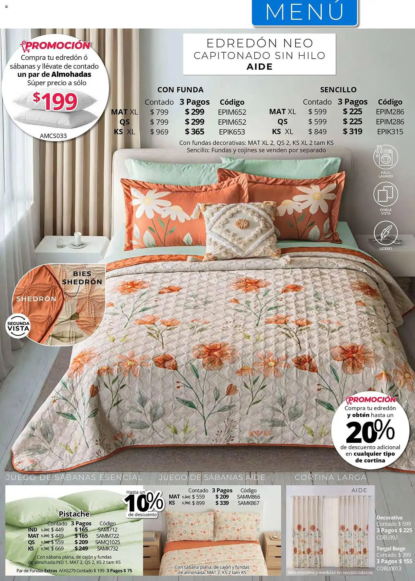 Catálogo de Catálogo Colchas Concord 1 de mayo al 1 de agosto 2026 - Pagina 68