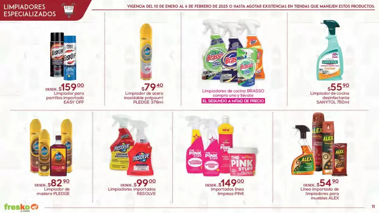 Catálogo de Limpieza - Fresko 10 de enero al 6 de febrero 2025 - Pagina 11