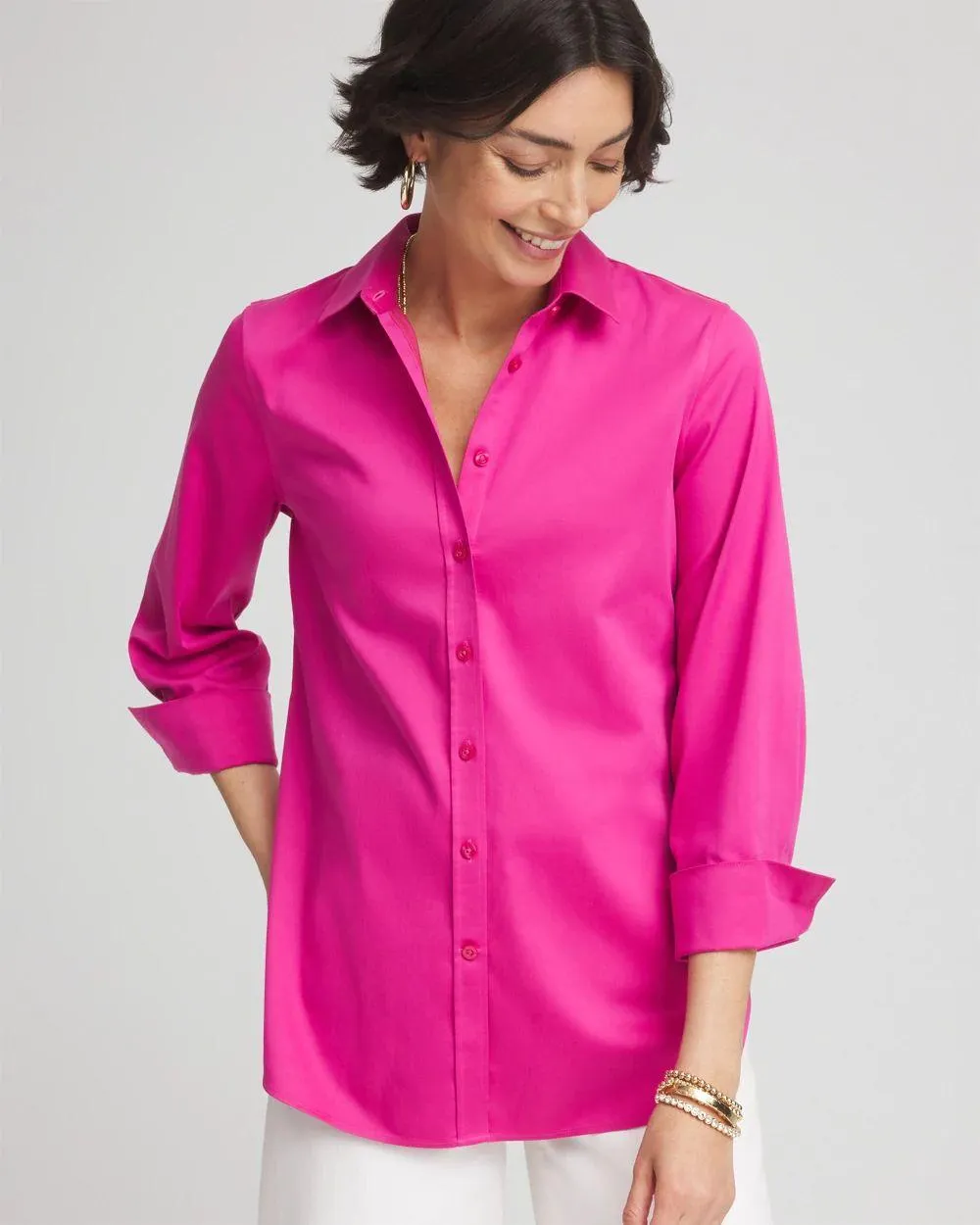 3/4 Sleeve Stretch Shirt