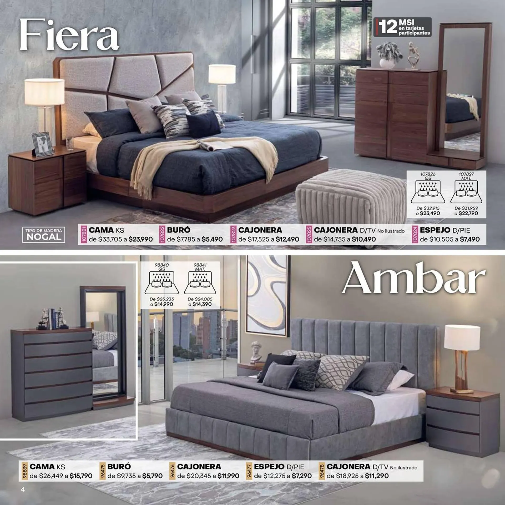 Catálogo de Catálogo Muebles Placencia 8 de febrero al 19 de febrero 2024 - Pagina 4
