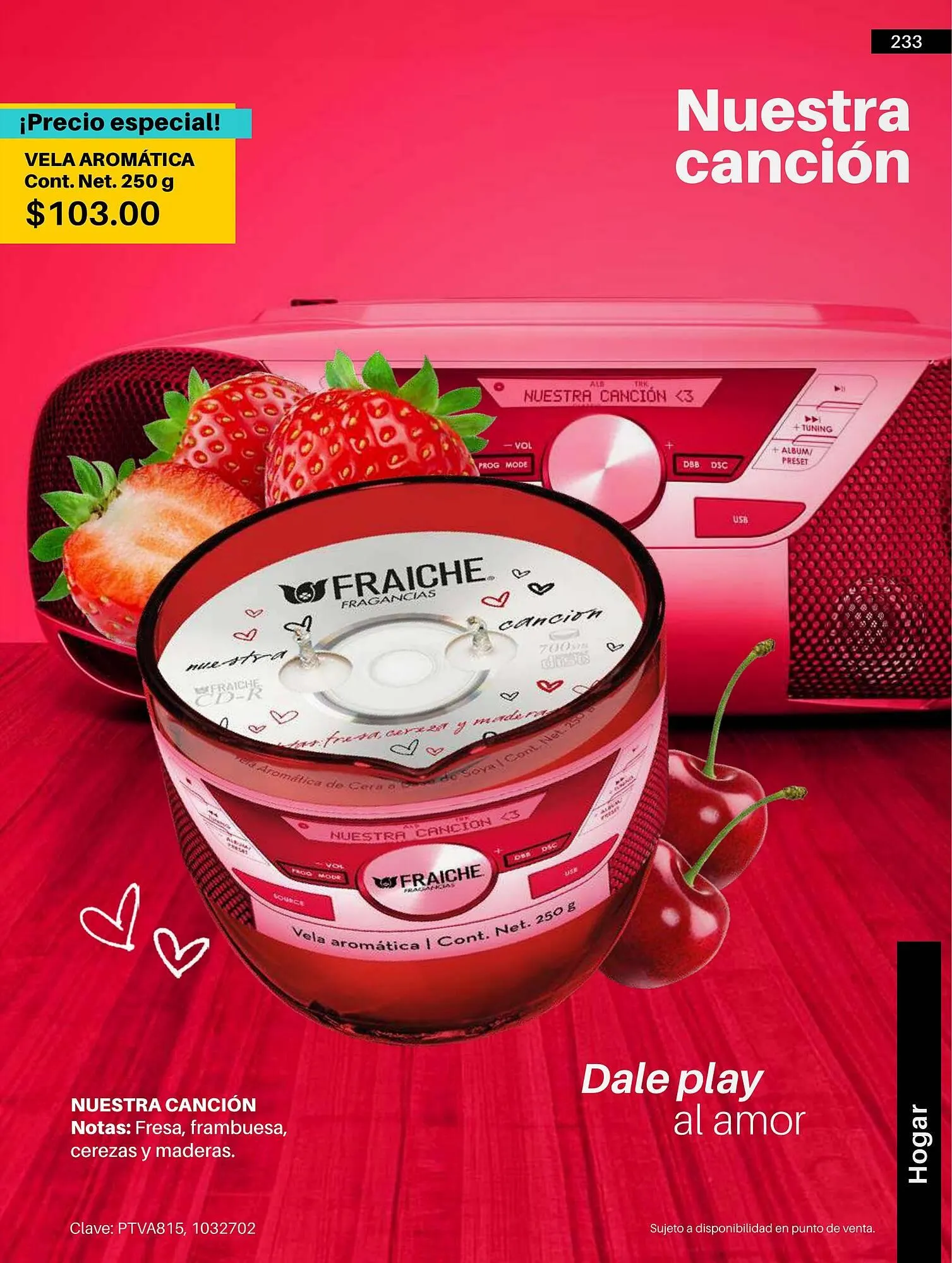 Catálogo de Catálogo Fraiche 11 de marzo al 30 de abril 2026 - Pagina 235