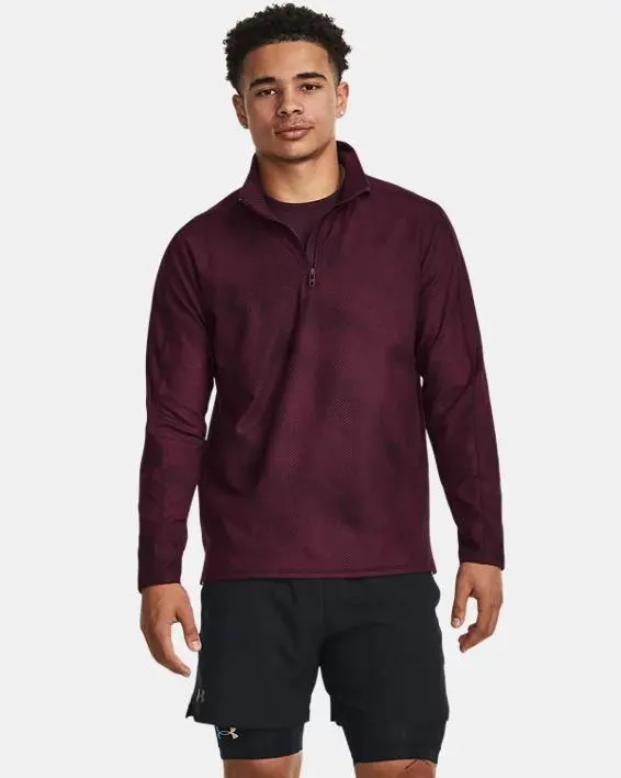 Herentop UA Meridian Printed met korte rits