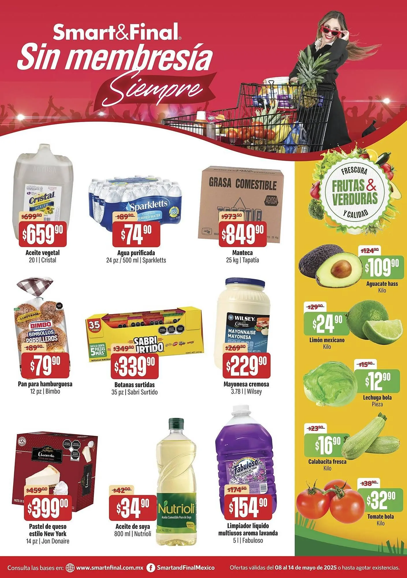 Catálogo de Catálogo Smart & Final 8 de mayo al 14 de mayo 2025 - Pagina 1