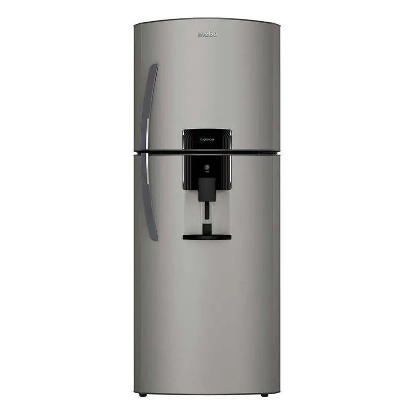 Refrigerador Mabe Top Mount 14 Pies Cúbicos Gris Oscuro RME360FDMRQ0