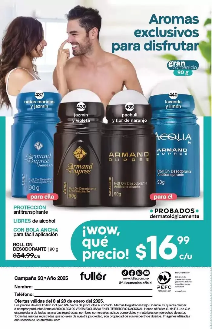 Catálogo de Fuller CAMPAÑA 20 9 de enero al 28 de enero 2025 - Pagina 93