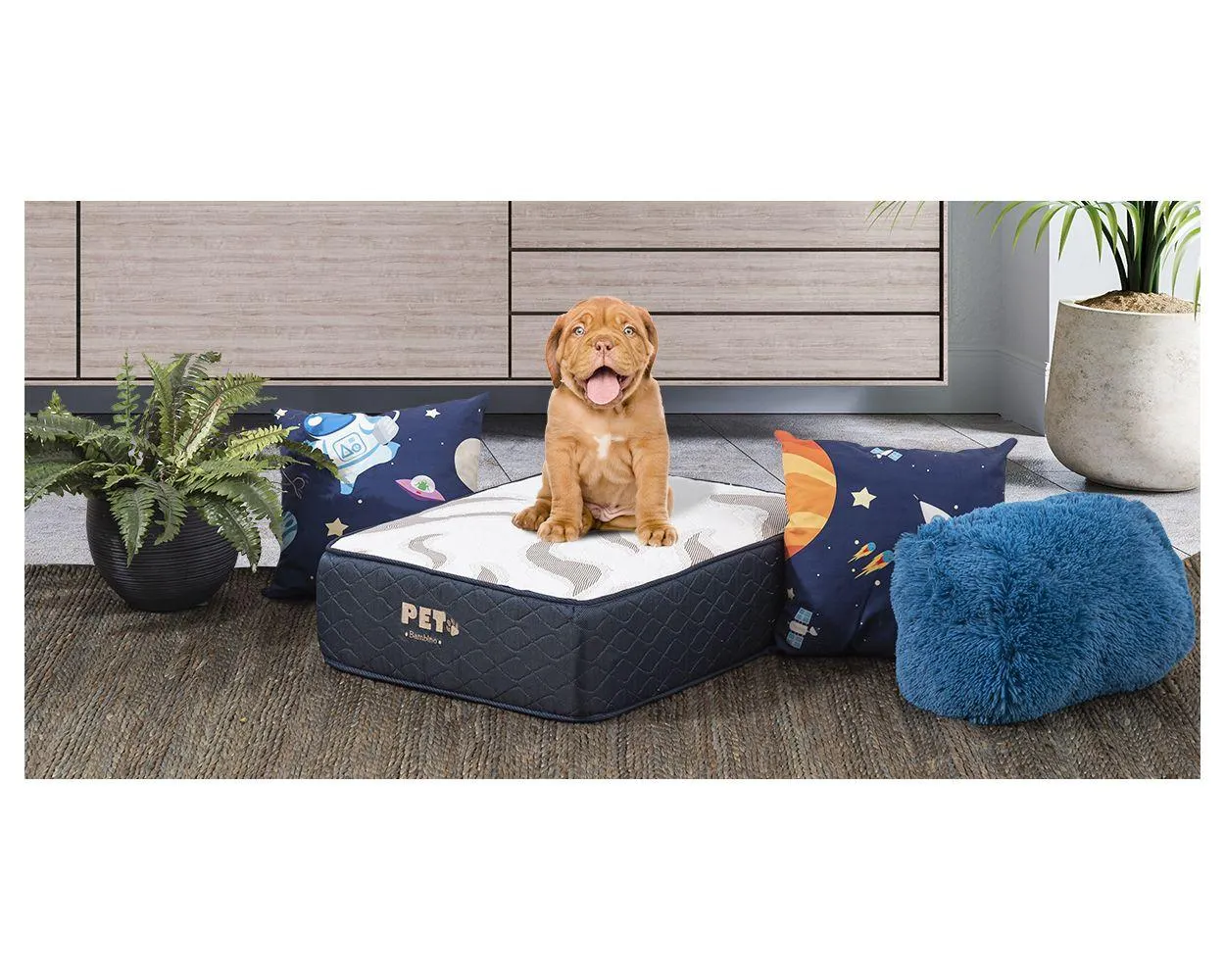 Colchón Firme Pet Bambino Azul