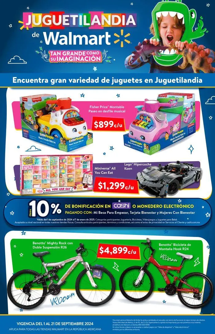 Catálogo de Walmart Juguetilandia 4 de septiembre al 21 de septiembre 2024 - Pagina 3