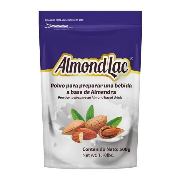 Polvo para preparar bebida AlmondLac a base del almendra 500 g