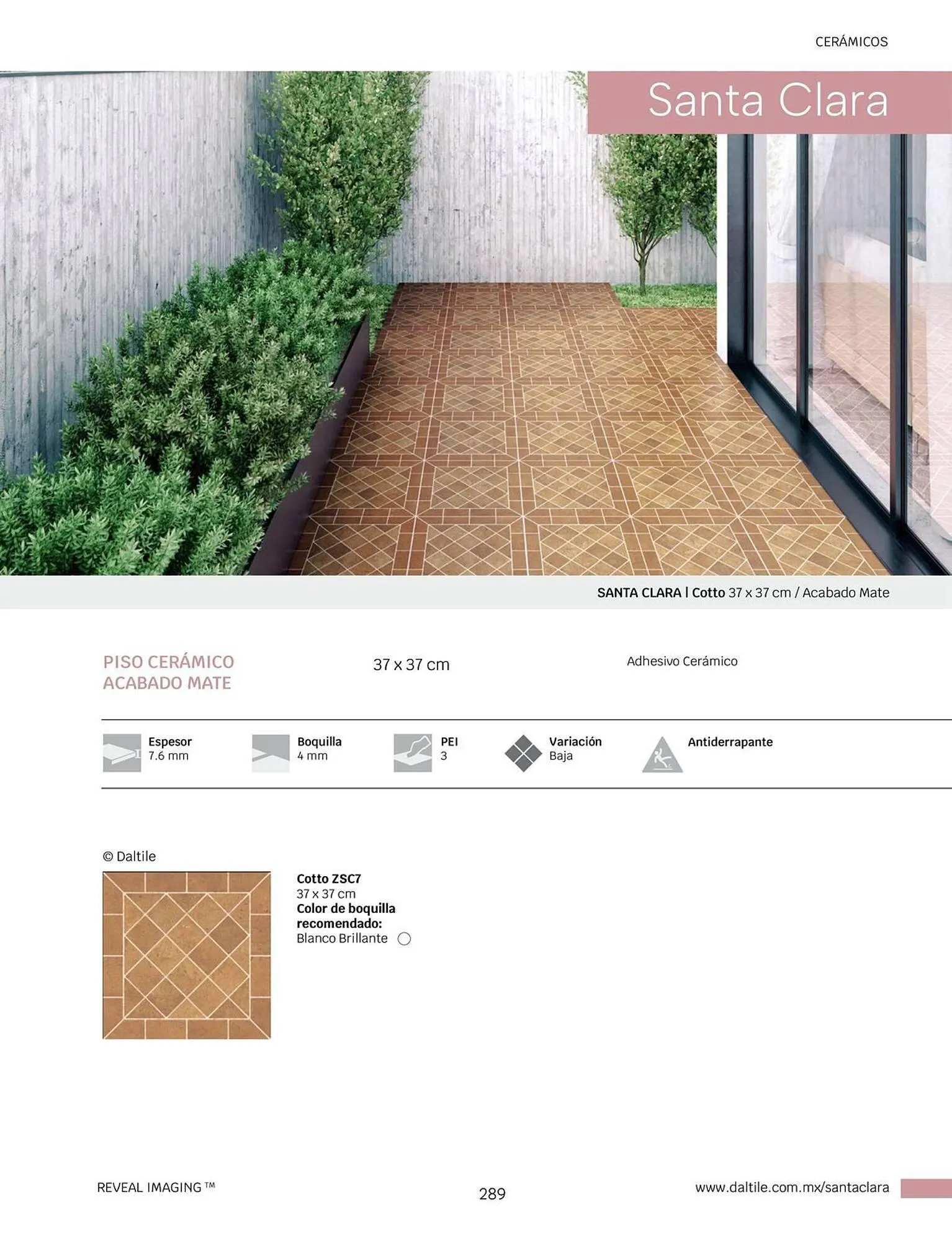 Catálogo de Catálogo Daltile 1 de enero al 31 de diciembre 2024 - Pagina 289